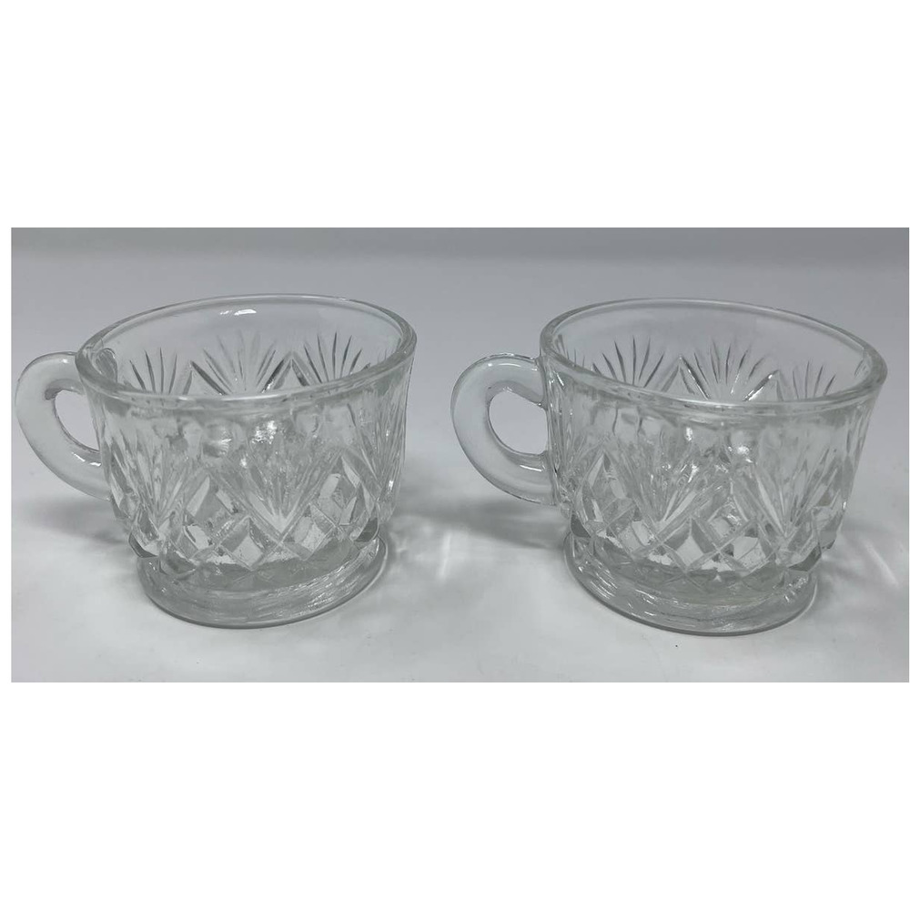 Punch cup Pineapple Cup Set of 2 3" Wide x 2 1/2" Tall